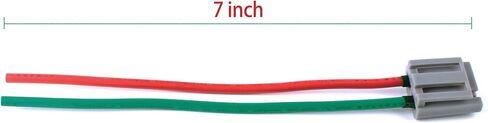 Unifizz Distributor Pigtail Wire Harness Tachometer Pigtails 12v Power & Tach Connector Plug Fit for RV Chevy GM HEI 170072 Green Red 1pc in Saudi Arabia