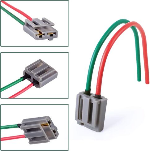 Unifizz Distributor Pigtail Wire Harness Tachometer Pigtails 12v Power & Tach Connector Plug Fit for RV Chevy GM HEI 170072 Green Red 1pc in Saudi Arabia