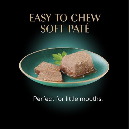 Sheba Perfect Portions Kitten Wet Cat Food Pate Chicken Entree, Salmon Entree, and Turkey Entree, 2.6 oz. Twin-Pack Trays, 24 Count in Saudi Arabia