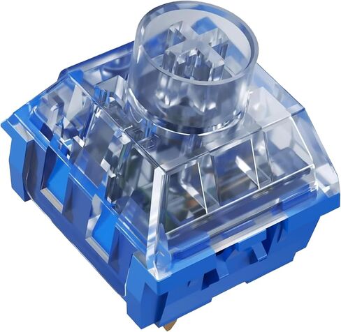 Kailh Box Whale Pro Silent Switches,Deep Sea Silent Tactile 3-Pin 45gf Waterproof Dustproof Mechanical Keyboard Switches(Whale Tactile,108Pcs) in Kuwait