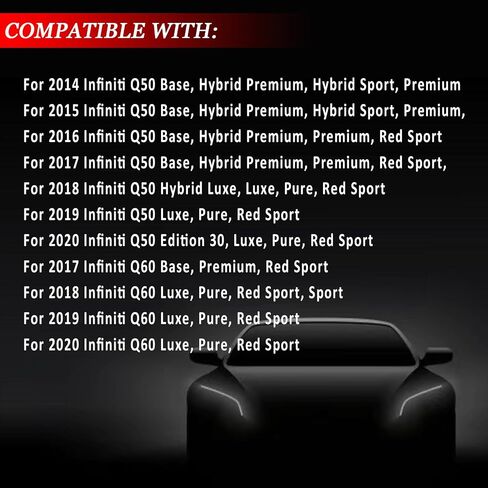 545004ge0b و 545014ge0b الأمامية السفلى من الذراع أذرع الذراع اليسار+اليمين ل infiniti Q50 2014 2015 2015 2017 2018 2019 2020 2021 2022 2023 2024 ، لـ Infiniti Q60 2017-2020 ، 545014GE0A 545004GE0A0A in Saudi Arabia