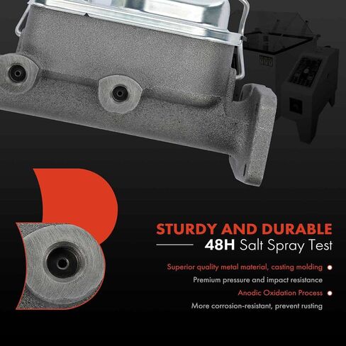 A -Premium Brake Master Cylinder مع خزان وقبعة متوافقة مع مركبات Dodge و Chrysler و Plymouth - Charger ، Town & Country in Saudi Arabia