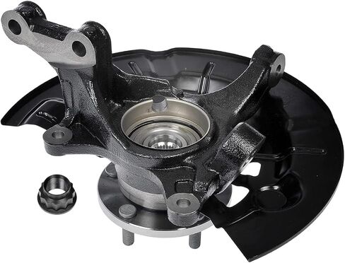 AutoShack Front Right Steering Knuckle for 2012-2017 Toyota Camry 2.5L FWD | Passenger Side | 5-Lug | Wheel Bearing Hub Assembly Replacement KN798384 in Saudi Arabia