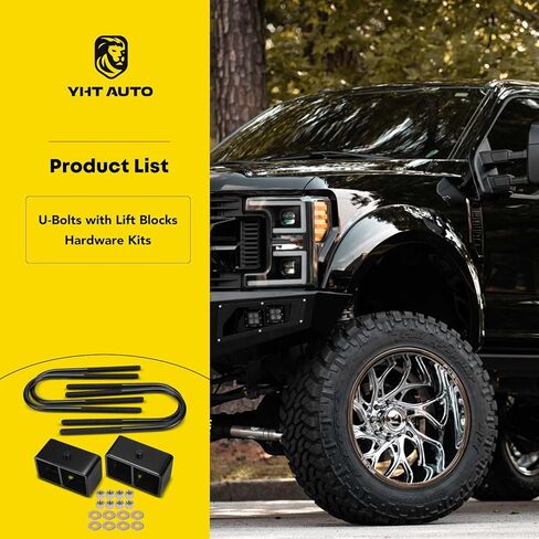 yhtauto 3 بوصة مجموعة الرفع الخلفي مجموعة التوافق مع Dodge RAM 1500 1994-2001 ، RAM 2500/3500 1994-2002 ، RWD ، الصلب U-bolts مع كتل الرفع مجموعة التعليق مجموعة مجموعة مع مجموعة أجهزة 6 من 6 in Saudi Arabia