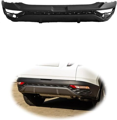غطاء المصد الخلفي متوافق مع 2022-2024 Hyundai Tucson SE/SEL-PRIMED & جاهز للطلاء # 86612-CW000 ، HY1100251 in Kuwait