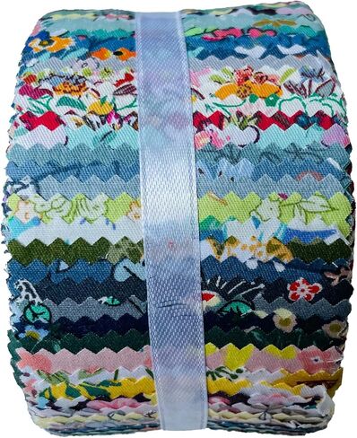 40 شرائط من القماش لفة الهلام للخياطة ، نسيج قطني 100 ٪ لصياغة خياطة اللحف ، حزم النسيج المسبق ، غابة خضراء مسبقة. in Kuwait