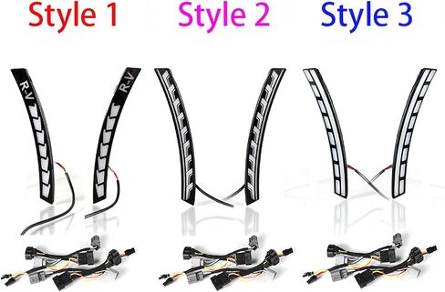 LED Side Fenders Marker Lights for 2023 2024 2025 Honda CRV CR-V DRL Lights (Style 1-DFK) in Kuwait