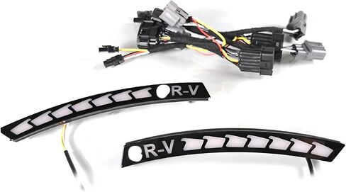LED Side Fenders Marker Lights for 2023 2024 2025 Honda CRV CR-V DRL Lights (Style 1-DFK) in Kuwait