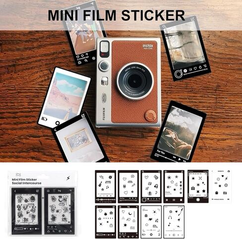 Hard Case Inside Size 5.67x4.09 inches for Fujifilm Instax Mini Link 3 Liplay EVO for Kodak Printomatic Digital Instant Film Print Camera and Student Digital Travel Camera(Black) (No Camera) in Saudi Arabia