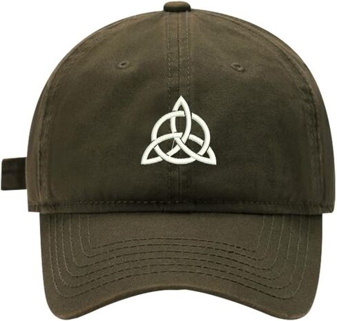 Baseball Cap Mens Women Holy Trinity Celtic Knot 1 Embroidered Unisex Cotton Adjustable Outdoor Dad Hats for Men in Kuwait