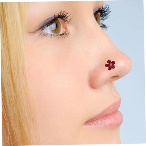 20pcs الأنف الملونة أنف ثقب المجوهرات الزخرفية الأنف للنساء مريحة إكسسوارات قضبان ناعمة للأصدقاء in Kuwait
