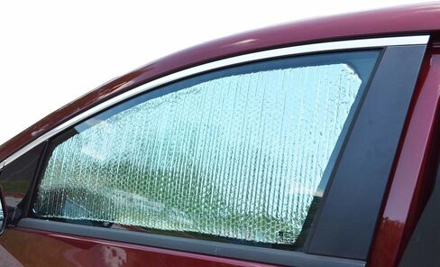 Set of 2 Custom Fit Automotive Reflective Front Seat Side Window Sunshade Compatible with Subaru Ascent 2019-2025 in Saudi Arabia