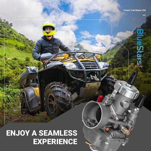 BlueStars 3130383 Carburetor Kit- Compatible with Polaris Trail Boss Trail Blazer 250 350L 400 Big Boss 300 400L Xplorer Xpress 250 400 400L Sport Scrambler Sportsman 400 400L in Saudi Arabia