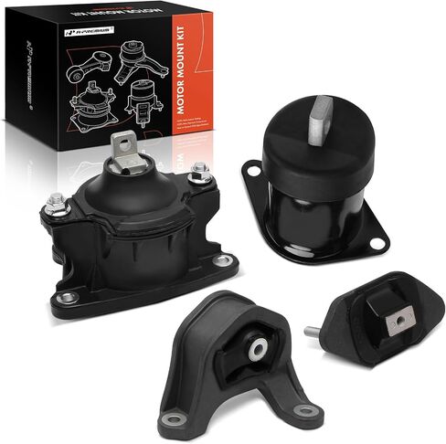 A-Premium 4PCS Engine Motor Mount and Transmission Mount Set Compatible with Honda Accord 2008-2012 & Acura TSX 2009-2014, 2.4L, Manual Transmission, Replace# 50820TA0A01 in Saudi Arabia