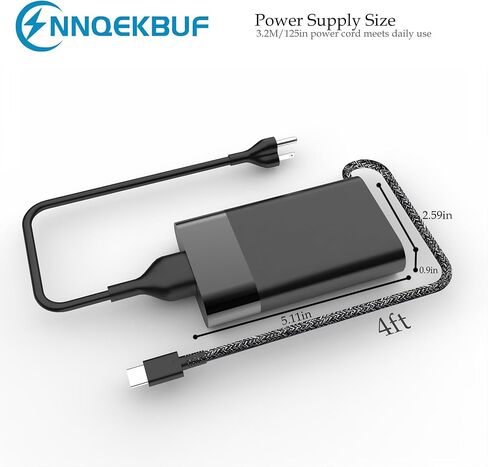 New Chromebook Charger 65W 45W USB Type C Laptop Charger for HP Chromebook 14 X360 14-ca061dx 14-ca052wm 14-ca051wm 14-ca020nr 14-ca043cl 11-ae051wm 14-CA000 HP Spectre X360 X2 Power Cord Replacement in Saudi Arabia