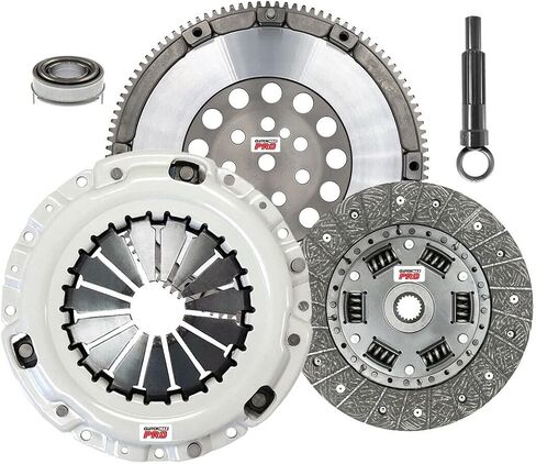 ClutchMaxPRO Heavy Duty OEM Clutch Kit with Chromoly Flywheel Compatible with 1992-1999 Mitsubishi Eclipse Expo Galant Plymouth Colt Laser Eagle Talon Dodge Colt (CP05048HDLSF-CK) in Saudi Arabia
