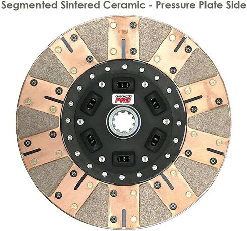 ClutchMaxPRO Performance Stage 3 Clutch Kit with Slave Cylinder Compatible with 1988-1992 Ford Bronco E150 E250 E350 F150 F250 F350 Econoline, Econoline Wagon 4.9L 5.0L 5.8L (CP07057DFWS-ST3) in Saudi Arabia