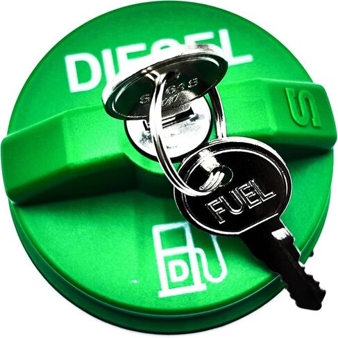 Locking Diesel Fuel Tank Cap Fuel Cap Gas Cap Compatible with Chevrolet C10 C2500 C3500 Replacement for GMC C3500/K3500 Replacement for Ford E350 F50/F250 Replaces 10591D 9MGC791 MGC791 31778D in Saudi Arabia
