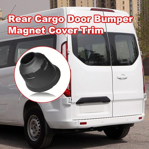 Rear Cargo Door Bumper Magnet Cover Compatible with Ford Transit 2015 2016 2017 2018 2019 Year Car Accessories Replace for BK3Z-16758-C in Saudi Arabia