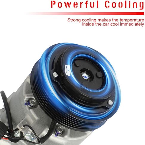 CCIYU AC ضاغط مع القابض 11231C 2011-2015 FIT لـ HYUNDAI TUCSON 2.0L 2.4L 2011-2016 FIT لـ KIA Sportage 2.0L 2.4L ضاغط تكييف الهواء 977012S000 in Saudi Arabia