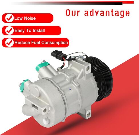 CCIYU AC ضاغط مع القابض 11231C 2011-2015 FIT لـ HYUNDAI TUCSON 2.0L 2.4L 2011-2016 FIT لـ KIA Sportage 2.0L 2.4L ضاغط تكييف الهواء 977012S000 in Saudi Arabia