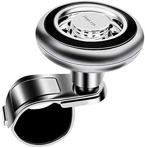 Non Slip 360 Degree Booster Knob Suicide Knob for Car Spinner Suicide Knob (Red) Steering Wheel Booster Knob Booster Ball in Saudi Arabia