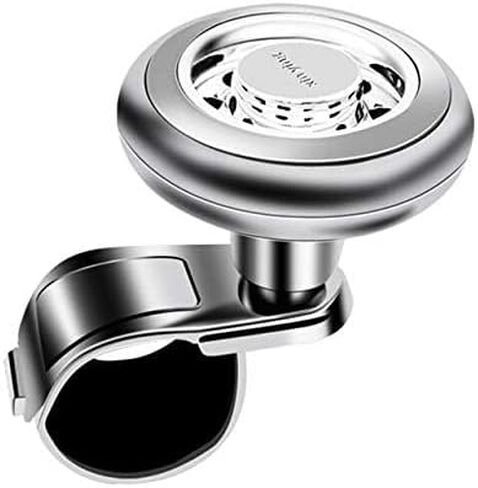 Non Slip 360 Degree Booster Knob Suicide Knob for Car Spinner Suicide Knob (Red) Steering Wheel Booster Knob Booster Ball in Saudi Arabia