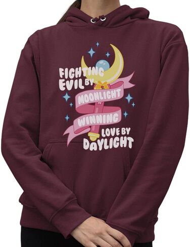 Fighting Evil by Moonlight, Winning Love by Daylight Hoodie Sweatshirt Unisex in Saudi Arabia