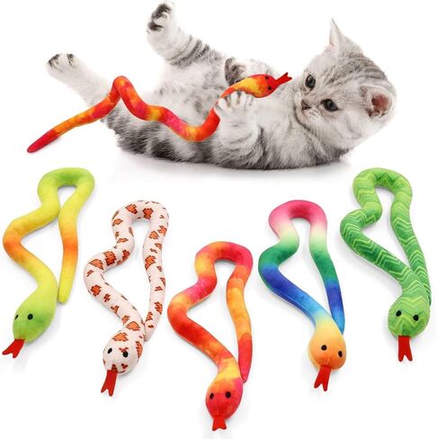 CiyvoLyeen 6Pcs Birthday Themed Catnip Toys Cat Birthday Gift Kitten Interactive Toys for Cat Lover Cake Crown Fish Soft Plush Catmint Pet Supplies Kitty Chew Kick Toys in Saudi Arabia