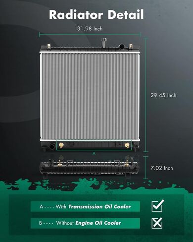 Scitoo 314 Radiator FIT 1986-1994 لنيسان لـ D21 1987-1995 لنيسان ل Pathfinder 1995-1997 لنيسان للالتقاء in Kuwait