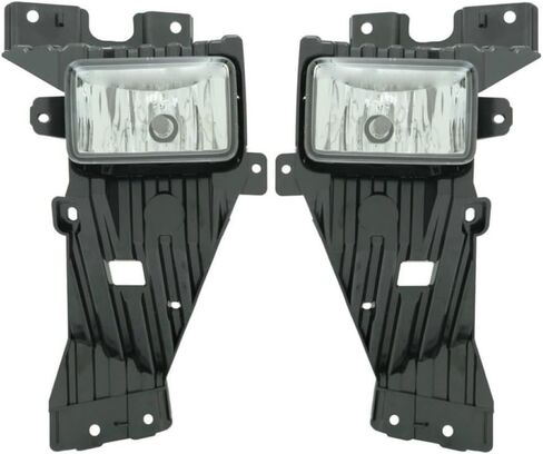 For Ford F-250/F-350 Super Duty 2020 2021 2022 Fog Light Assembly Driver and Passenger Side | Pair | Lariat/King Ranch Model Crew/Extended/Regular Cab | Replacement For FO2592257, FO2593257 in Kuwait