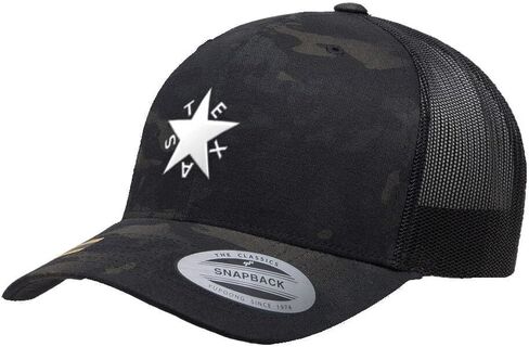 Texas Zavala Star Mesh Snapback Premium Yupoong Adult Retro Trucker Cap Hat 6606 in Saudi Arabia