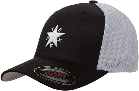 Texas Zavala Star Mesh Snapback Premium Yupoong Adult Retro Trucker Cap Hat 6606 in Saudi Arabia