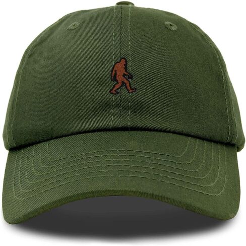 DALIX Sasquatch Embroidered Cap Cotton Baseball Summer Cool Dad Hat Mens in Saudi Arabia