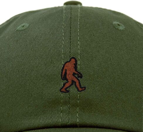 DALIX Sasquatch Embroidered Cap Cotton Baseball Summer Cool Dad Hat Mens in Saudi Arabia