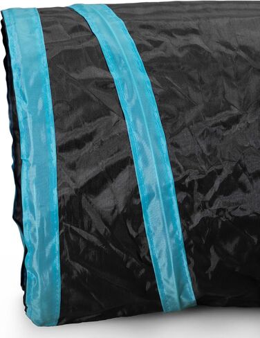 أنفاق Cat Tunnel 2 Way Cat للقطط الداخلية ، نفق Pet Cat Pet Cat Histten مع ، أنابيب القط القابلة للطي وأنابيب للقطط ، جرو ، كيتي ، هريرة ، أرنب (Blue & Black) in Kuwait