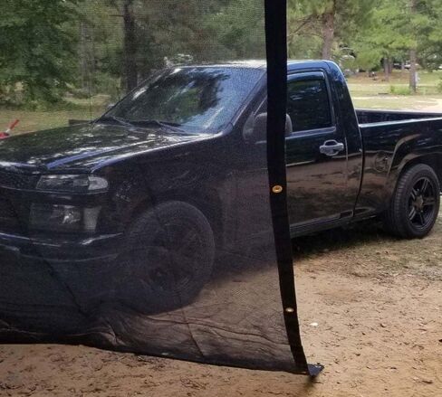 منتجات mytee 12'x26 'أسود 70 ٪ من الظل الشبكة القنب للهواء في الهواء الطلق مع الحلقات - 6 أونصة شبكية شبكية شاقة متين للغاية لشاحنة القمامة ، شاحنات رولوف - شبكات شبكية شبكة القماش للشمس ، النبات ، الفناء in Kuwait