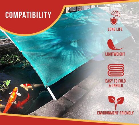 منتجات mytee 12'x26 'أسود 70 ٪ من الظل الشبكة القنب للهواء في الهواء الطلق مع الحلقات - 6 أونصة شبكية شبكية شاقة متين للغاية لشاحنة القمامة ، شاحنات رولوف - شبكات شبكية شبكة القماش للشمس ، النبات ، الفناء in Kuwait