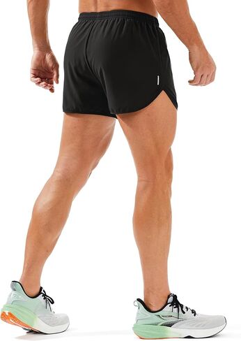 MAGCOMSEN Men's Running Shorts 3 Inch Quick Dry Lightweight for Athletic Workout Gym Training with Liner in Kuwait