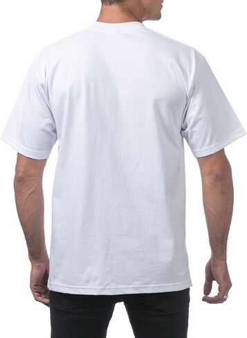 Pro Club Men's 3-Pack Heavyweight Cotton Short Sleeve Crew Neck T-Shirt in Saudi Arabia
