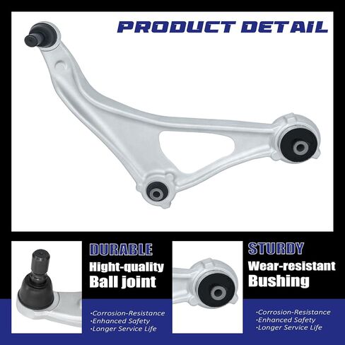 8Pcs Suspension Kit Front Control Arm w/Ball Joint Control Arms Sway Bar Tie Rod Replacement for 2013-2014 Nissan Altima - K750094 K750095 MS30897 MS30898 ES801196 ES801197 EV801066 in Saudi Arabia