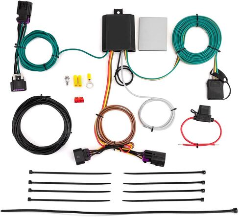 Wsays Trailer Wiring Harness 4-Pin Plug & Play Compatible with Ram ProMaster 1500/2500/3500 2014-2024 in Saudi Arabia