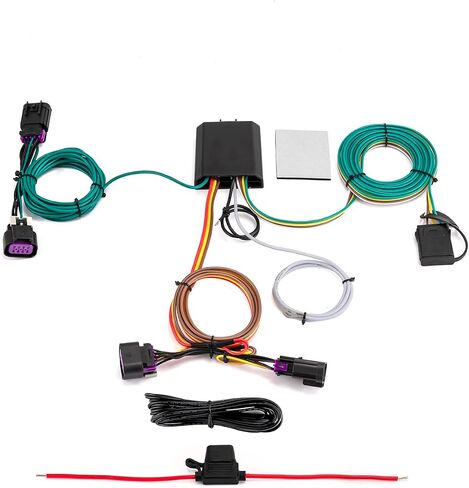 Wsays Trailer Wiring Harness 4-Pin Plug & Play Compatible with Ram ProMaster 1500/2500/3500 2014-2024 in Saudi Arabia