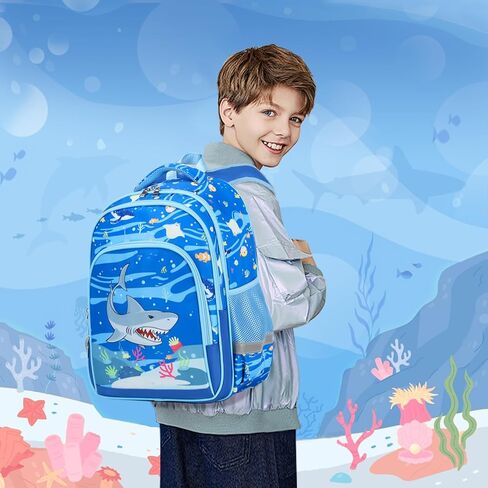 حقيبة الظهر Bevalsa Kids for Boys Girls ، حقيبة مدرسة مرحلة ما قبل المدرسة في مرحلة ما قبل المدرسة ، حقيبة الظهر على ظهرها مع علبة قلم رصاص ، حقيبة كتب لطيفة للمراهقين in Kuwait