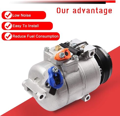 cciyu Air Conditioner Compressor Fit for BMW X3 3.0L 2004-2011 Fit for BMW M3 3.2L 2001-2006 Replaces AC Compressor for Car in Saudi Arabia
