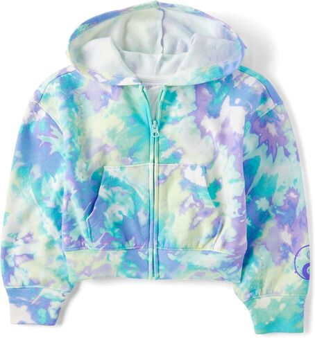 The Children's Place Girls' Long Sleeve Active Hooded Fleece Full Zip Up in Saudi Arabia