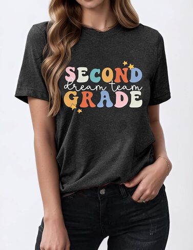 Teacher Shirts Women Happy First Day of School Tshirts Back to School Appreciation Gifts in Saudi Arabia