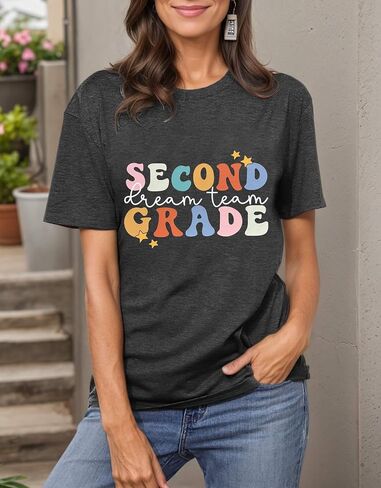 Teacher Shirts Women Happy First Day of School Tshirts Back to School Appreciation Gifts in Saudi Arabia