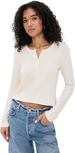 Z تزويد نساء Ferris Henley Top in Saudi Arabia