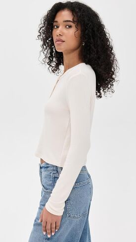 Z تزويد نساء Ferris Henley Top in Saudi Arabia